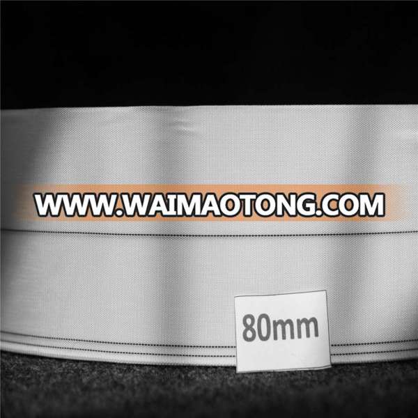 2016 Shenyang Kangchen textile 80 mm Nylon 66 rubber shrink wrap tape for vulcanization